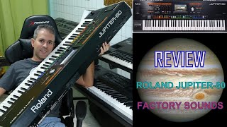 ROLAND JUPITER-80 - (REVIEW) - FACTORY SOUNDS by TIAGO MALLEN