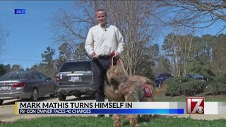 Mark Mathis turns himself in after indictment on more than 40 charges