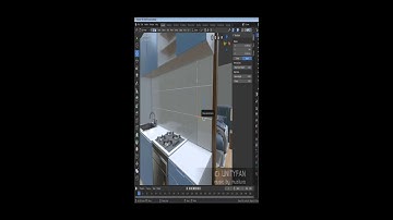 short - Blender interior modeling timelapse - part 02 - 4x timelapse
