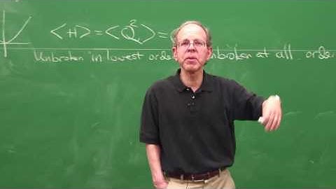 Michael Dine - What LHC might tell us about String Theory - Lecture 2