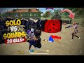 26 KILLS SOLO vs SQUAD 😱🔥 1v4 CLUTCH | Free Fire Rank
