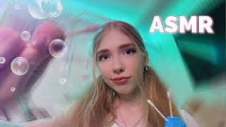 Асмр Массаж Ушек (Липкие Звуки, Проверка Слуха, Чистка) 💕Asmr Ear Cleaning