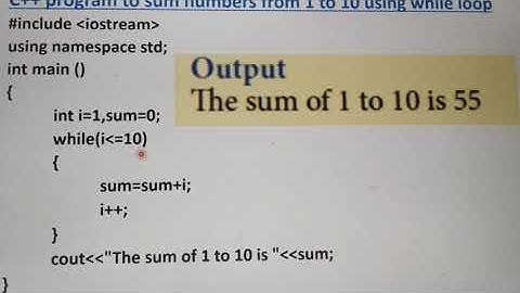 While loop with example in C++, Part 10, in tamil, Chapter 10, Unit 3,  A. Jaya Mabel Rani