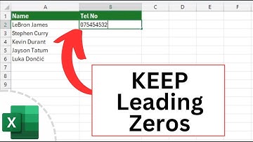 Hoe u voorloopnullen in Excel behoudt | Automatisch nul voor getallen houden