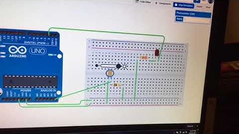 Photoresistor with Arduino simulator