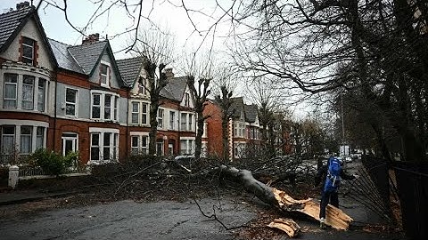 Rare red 'danger to life' warnings issued ahead of Storm Éowyn