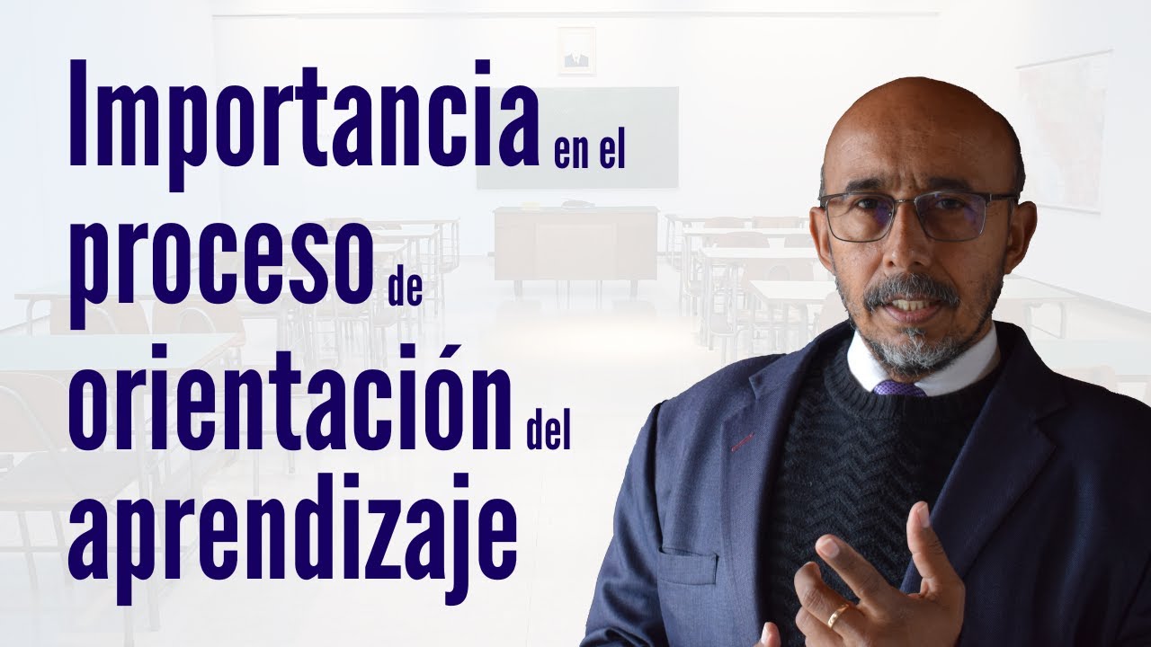 Importancia en el proceso de orientación del aprendizaje