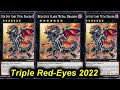 【YGOPRO】TRIPLE Red-Eyes Flare Metal Dragon Deck 2022