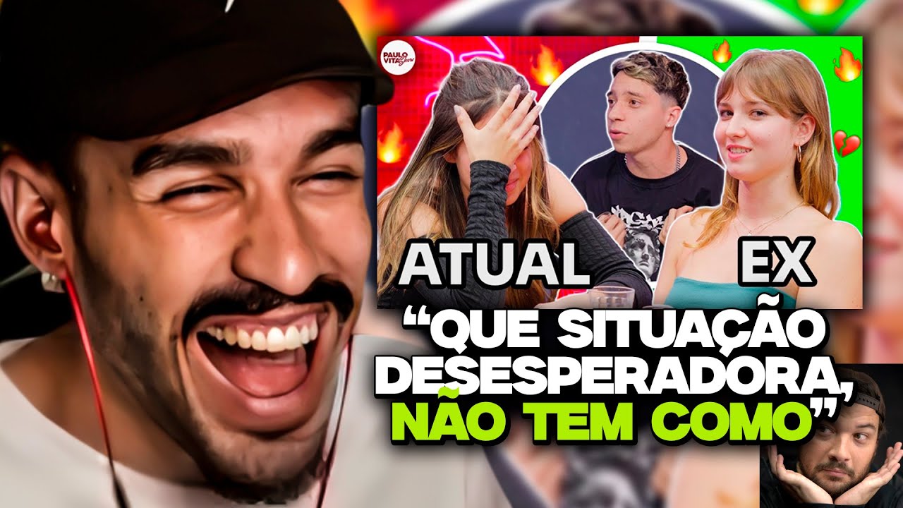 MINHA EX E MINHA NAMORADA JOGARAM VERDADE OU DESAFIO - PAULO VITA SHOW | REACT DO STAG ft. Ludgero