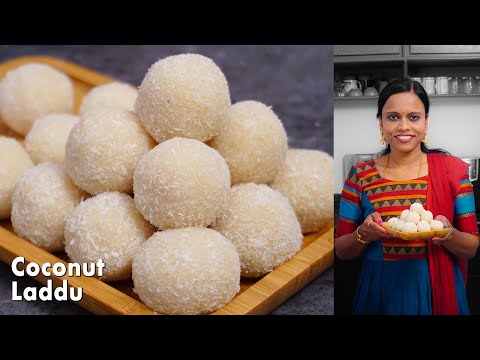 నోట్లో వెన్నలా కరిగిపోయే కొబ్బరి లడ్డు | Coconut Laddu | Kobbari laddu | Instant Sweet Ladoo Recipe | Hyderabadi Ruchulu