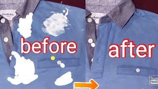 How to remove paint from clothes