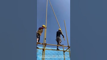 Building with Bamboo: Traditional Scaffolding Without Steel