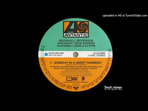 MARSHALL JEFFERSON PRESENTS CECE ROGERS - SOMEDAY IN A SWEET HARMONY