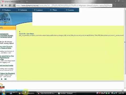 Tutorial   Hack a Website With SQL Injection   YouTube