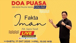 Doa Puasa Online - Sabtu 17 Oktober 2020 (Fakta Iman)