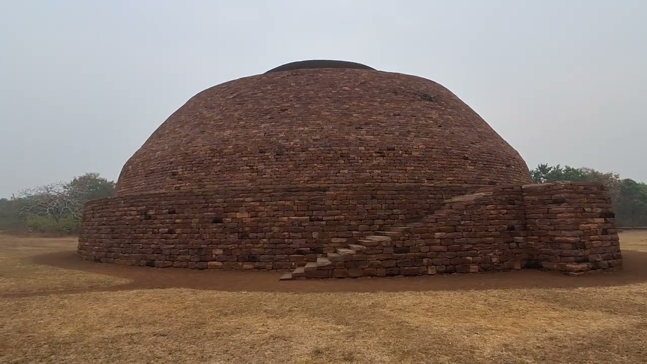Satdhara Buddhist Monastery Stupa, Satdhara, Near Sanchi, Madhya Pradesh, India
