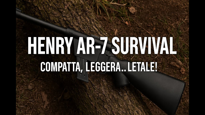 Henry U.S. Survival AR-7 – Prova sul campo e recensione completa