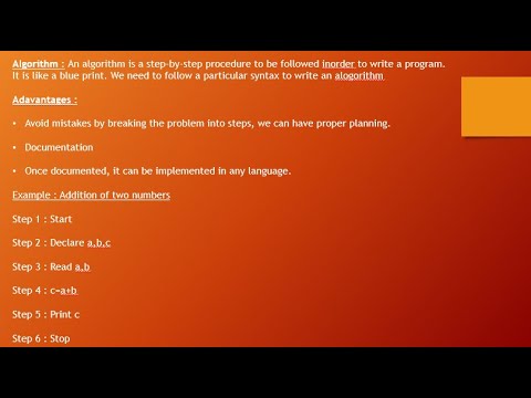 # Topic 8 - Algorithm - YouTube