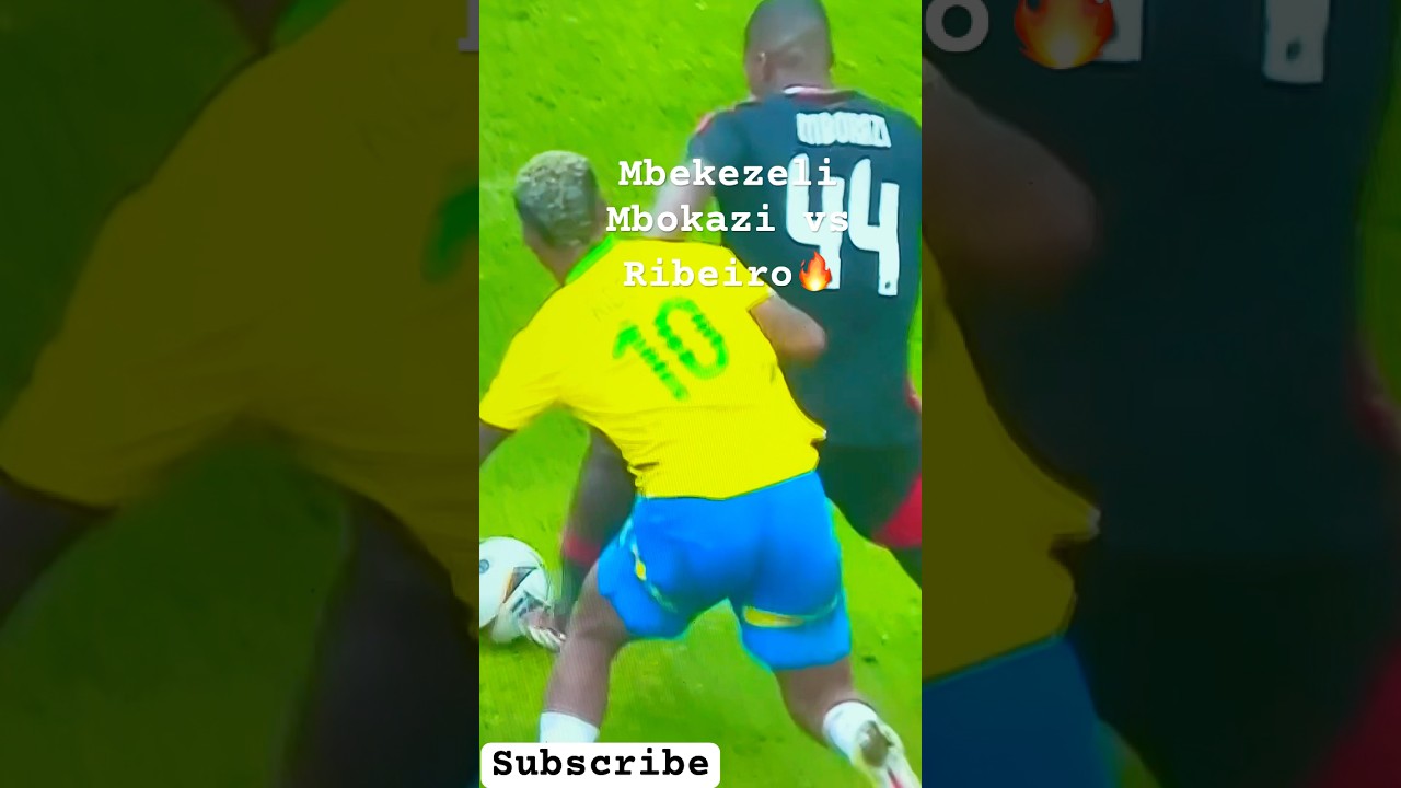 Mbekezeli Mbokazi vs Ribeiro🔥🇿🇦Orlando pirates vs msmelodi sundowns 