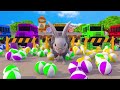 5 Giant Duck Cartoon,Cow,Elephant,Tiger,Lion,Dinosaur,Paint Wild Animals Crossing Fountain sonu 2