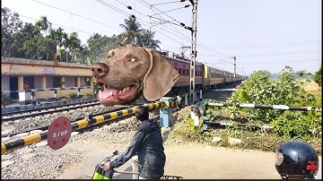 Fast & Furious DOG Headed Intercity Express Dangerous Moving Out At Railgate