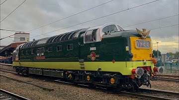 Loco Swap At York - D9000 “Royal Scots Grey” & 60532 “Blue Peter” On “Edinburgh Christmas Market”