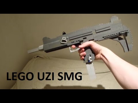 LEGO UZI SMG | Jim's Lego Guns gun mayhem