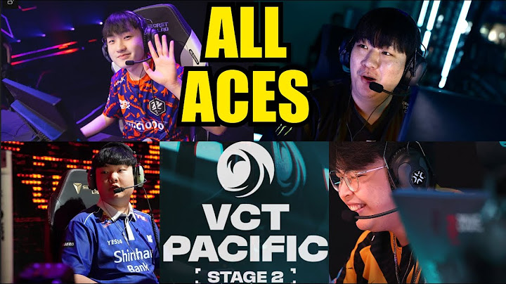 All the ACES of VCT PACIFIC STAGE 2 | VALORANT BEST PLAYS |