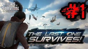 Rules Of Survival | PUBG ON ANDROID!!! | Android Gameplay #1