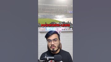 How does the DLS method work in cricket? #cricket