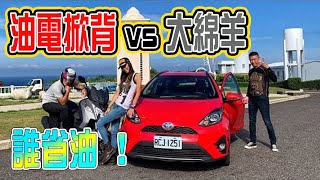 【老爹出任務】誰省油？ 油電Prius與黃牌Joymax Z的對決！ ft.雷 ...