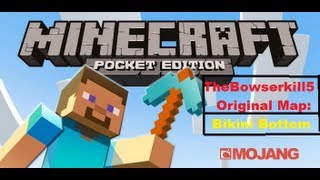 Minecraft Pocket Edition  -  Original Maps: Bikini Bottom screenshot 4