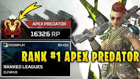 The first PC MnK player to reach #1 Apex Predator in Season 24