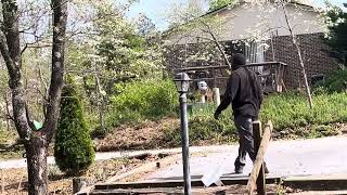 Property management, Shagbark, Seneca, SC, 1528 hrs., Tuesday 1 April 2025, 70° 36% S 3-7 mph CAVU