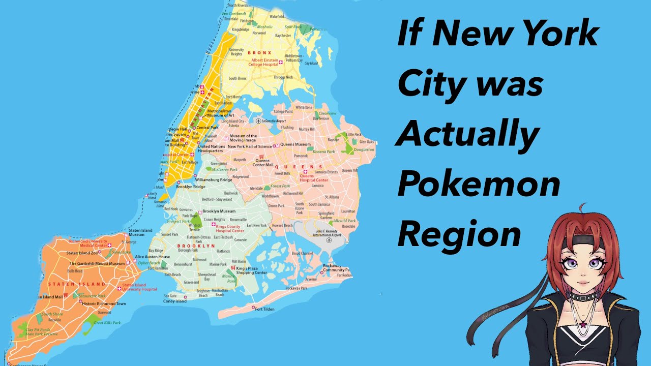 What if NYC was Actually a Pokemon Region