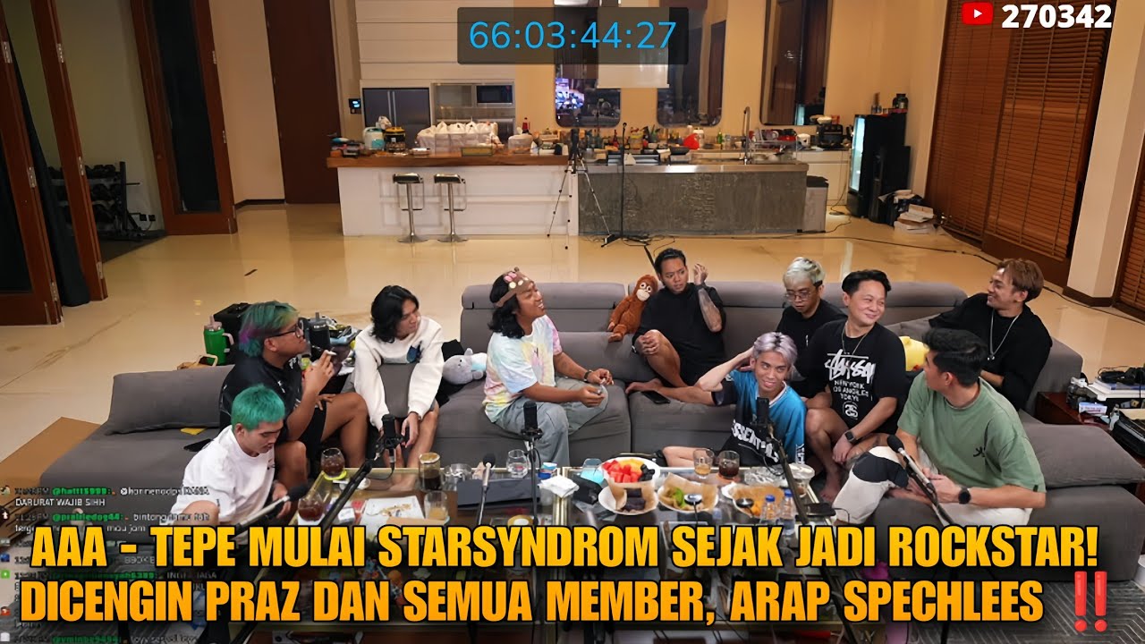 AAA - TEPE MULAI STARSYNDROM SEJAK JADI ROCKSTAR DIROASTING PRAZ DAN SEMUA MEMBER, ARAP SPECHLEES ‼️