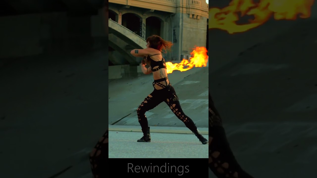 🔥 Los Angeles Fire Dancing ft. Flow Mayhem | Mesmerizing Performance! 🌟