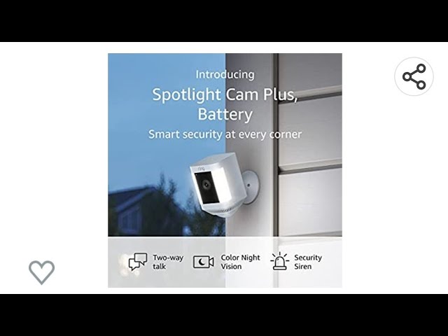 Official: Introducing Ring Spotlight Cam Plus, Wired  Two-Way Talk,  Color Night Vision, and Security Siren (2022 release) - White