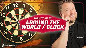 How to Play Around the World/Clock – Classic Dart Game Explained! | Dart Tips & Fun Variations 🎯