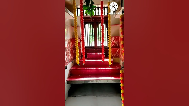 Varalakshmi vratam preparations