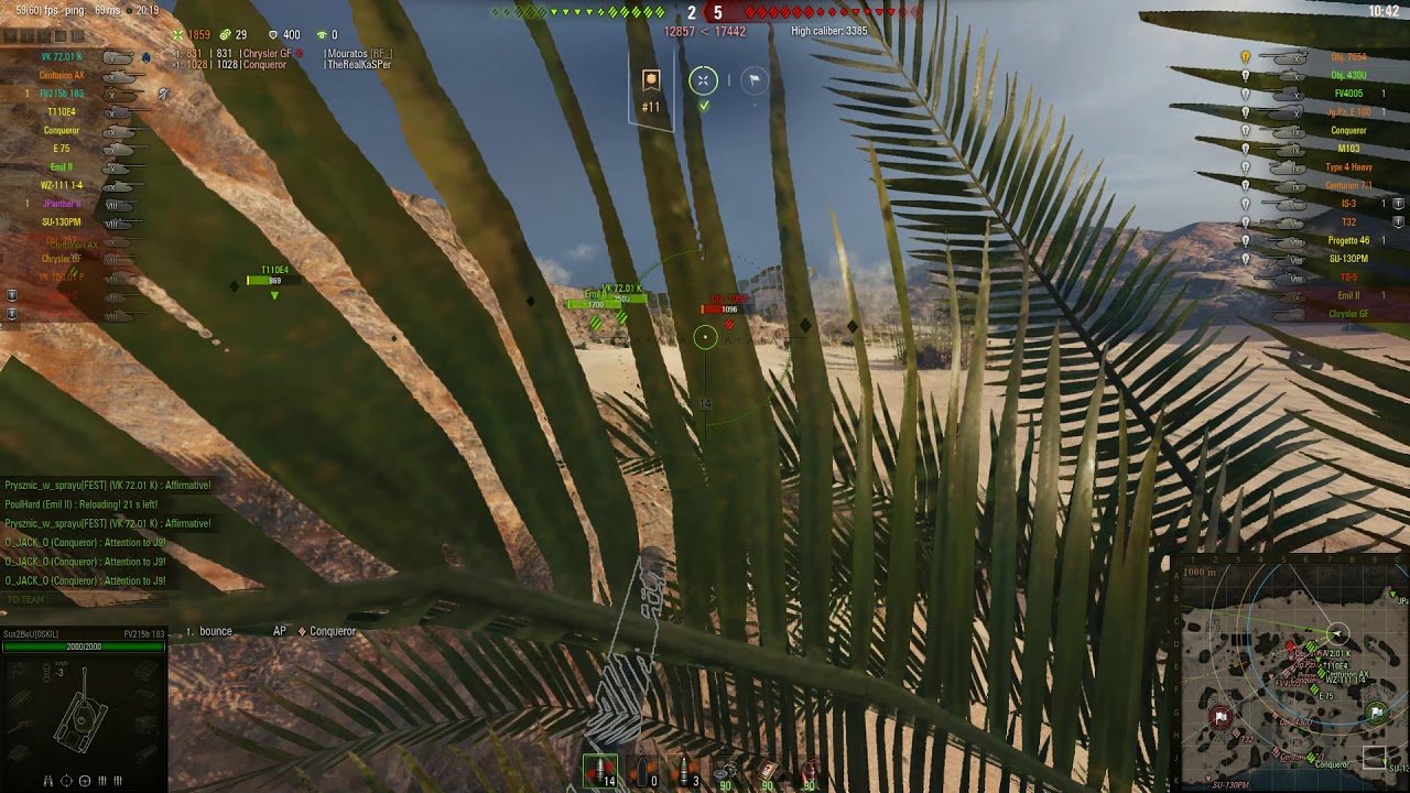 FV215b 183 75 Percent No Skill Crew AP DeathStar YouTube