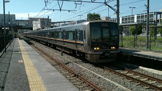 【4種のIGBTが混在！】321系D1編成 快速 JR東西線経由塚口行き 祝園入線〜発車