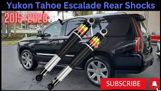 Rear Shocks Replacement 2015-2020 Escalade Yukon Tahoe  Is your SUV Riding bad 84176675  #23290661