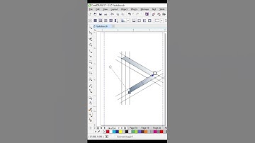Illusion|| Polygon Tool|| 3d shape|| Corel Draw tips and tricks|| Interactive and simple|| 2 colors