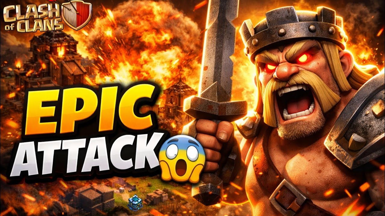Clash of Clans Best Strategy Attack | Full Base 3 Star 