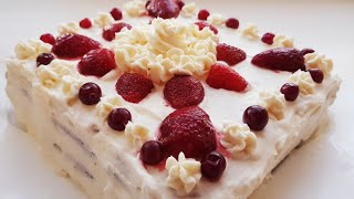 Безумно вкусный ТОРТ🎂 из печенья.Торти🍰 осонаки бамазза дар 15 дакика !