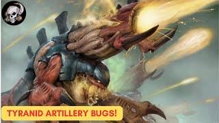 TYRANID ARTILLERY ORGANISMS IN WARHAMMER 40K LORE