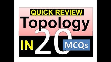 Quick Review | Topology in 20 MCQs | Mathematics | Urdu |