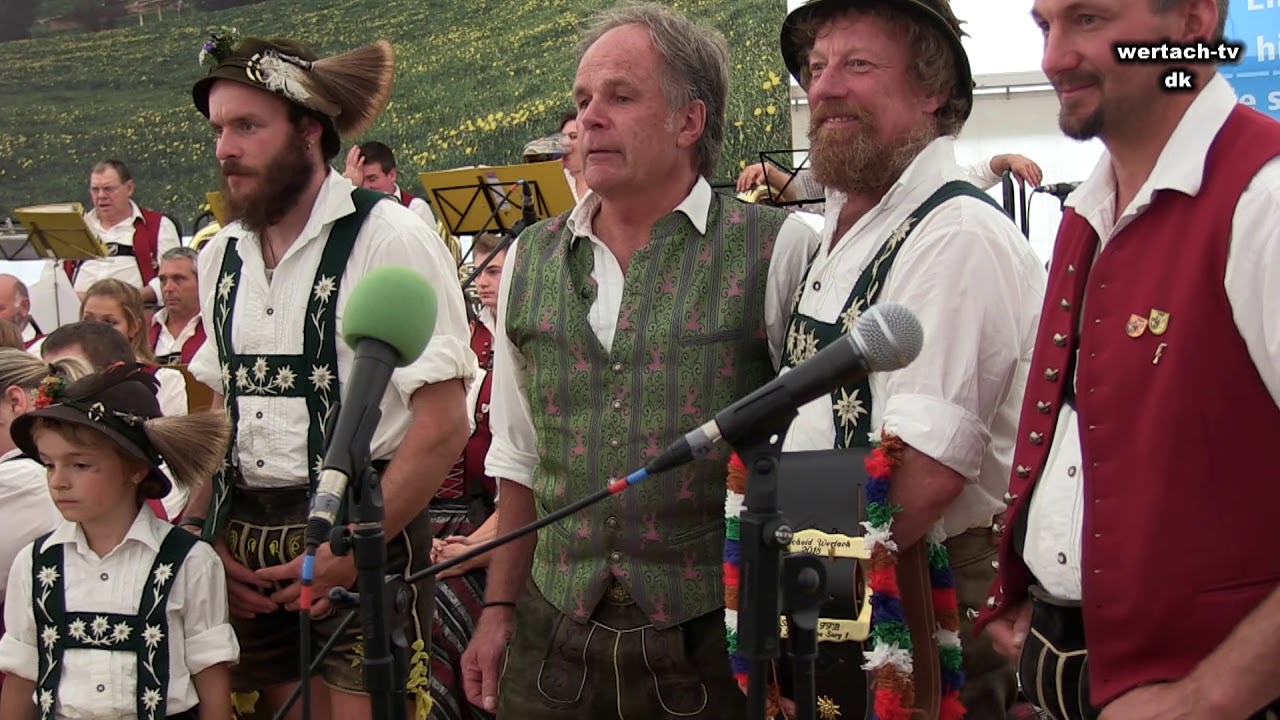 Wertacher Viehscheid Festzelt 2018 Musikkapelle Wertach