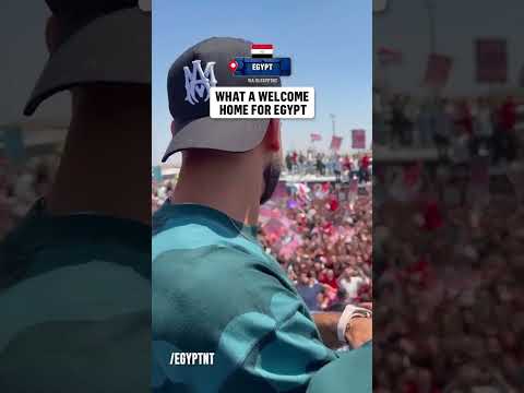 Home celebrations hit different for Egypt